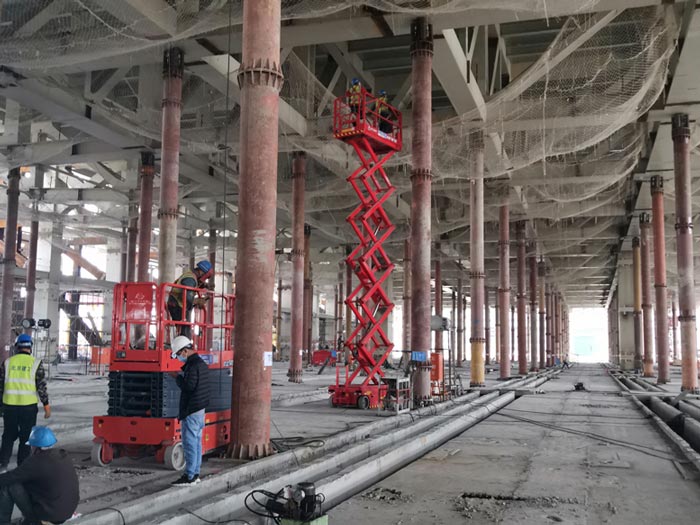 开云在线登入中心-开云(中国)高空作业车为北京冬奥会项目建设加速