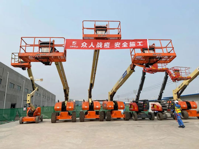 一线探营丨开云在线登入中心-开云(中国)为工地复工按下“快进键”